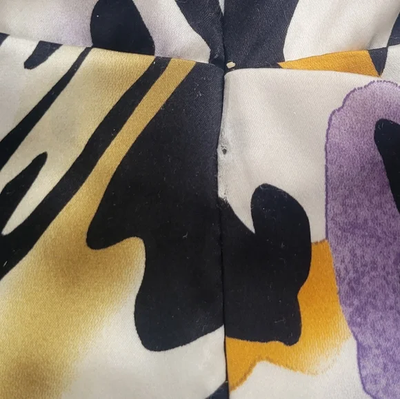 Cache Animal Leopard Zebra print ruched Silk Bodycon Cap sleeve Mini dress In 12 - Picture 11 of 13